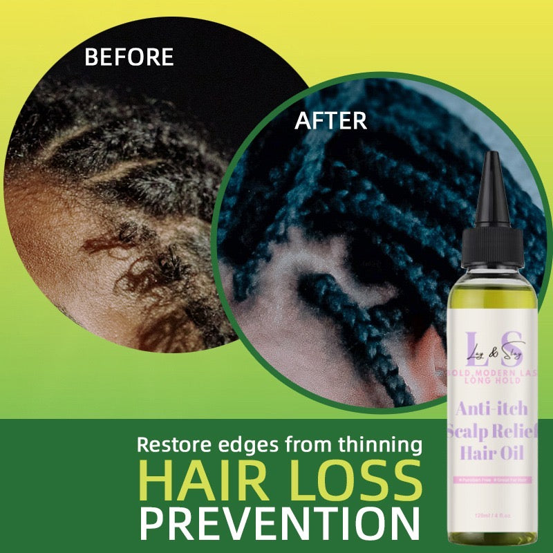 Lay and slay hair oil