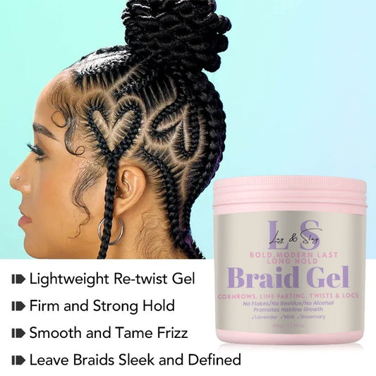 Lay and slay braid gel
