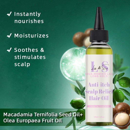 Lay and slay hair oil