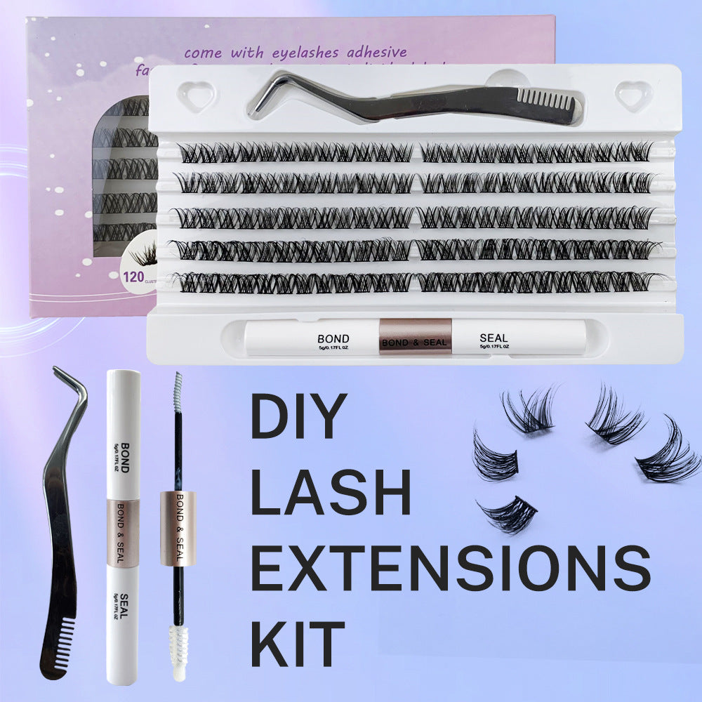 Self-grafting Single Cluster Eyelash Set